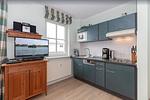 Küche / Küchenzeile - Appartementanlage Strandjuwel Fewo 244 - Top-Hundeurlaub