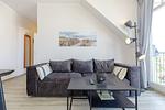 Wohnzimmer - Appartementanlage Strandjuwel Fewo 228 - Top-Hundeurlaub