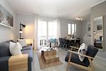 Wohnzimmer - Appartementanlage Strandjuwel Fewo 243 - Top-Hundeurlaub