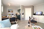 Wohnzimmer - Appartementanlage Strandjuwel Fewo 243 - Top-Hundeurlaub