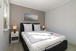 Schlafzimmer - Appartementanlage Strandjuwel Fewo 243 - Top-Hundeurlaub