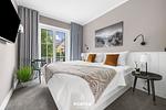 Schlafzimmer - Ferienwohnung TheViewA02 Wind und Watt Dagebüll - Top-Hundeurlaub