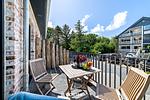 Balkon - Ferienwohnung TheViewA02 Wind und Watt Dagebüll - Top-Hundeurlaub