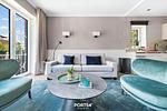 Wohnzimmer - Ferienwohnung TheViewA02 Wind und Watt Dagebüll - Top-Hundeurlaub