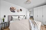 Schlafzimmer - Ferienwohnung TheViewA02 Wind und Watt Dagebüll - Top-Hundeurlaub
