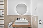 Badezimmer - Ferienwohnung TheViewA02 Wind und Watt Dagebüll - Top-Hundeurlaub