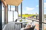 Balkon - Ferienwohnung TheViewA02 Wind und Watt Dagebüll - Top-Hundeurlaub