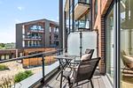 Balkon - Ferienwohnung TheViewA05 Leuchtturmkiek Dagebüll - Top-Hundeurlaub