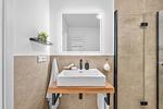 Badezimmer - Ferienwohnung TheViewA05 Leuchtturmkiek Dagebüll - Top-Hundeurlaub
