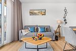 Wohnzimmer - Ferienwohnung TheViewB01 Watt´n Glück Dagebüll - Top-Hundeurlaub