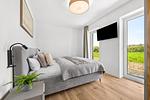 Schlafzimmer - Ferienwohnung TheViewB01 Watt´n Glück Dagebüll - Top-Hundeurlaub