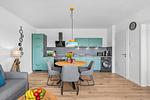 Küche / Küchenzeile - Ferienwohnung TheViewB01 Watt´n Glück Dagebüll - Top-Hundeurlaub