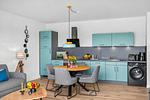 Küche / Küchenzeile - Ferienwohnung TheViewB01 Watt´n Glück Dagebüll - Top-Hundeurlaub