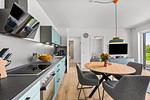 Küche / Küchenzeile - Ferienwohnung TheViewB01 Watt´n Glück Dagebüll - Top-Hundeurlaub