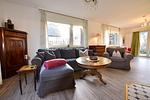 Wohnzimmer - Haus "Küstenzauber" - Top-Hundeurlaub