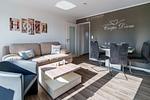 Haus Welle, Whg. Kuschelnest Wohnzimmer - Ferienwohnung Haus Welle, Apartment Kuschelnest - Top-Hundeurlaub