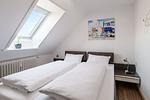 Haus Welle, Whg. Kuschelnest Schlafzimmer - Ferienwohnung Haus Welle, Apartment Kuschelnest - Top-Hundeurlaub