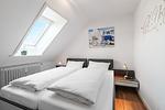Haus Welle, Whg. Kuschelnest Schlafzimmer - Ferienwohnung Haus Welle, Apartment Kuschelnest - Top-Hundeurlaub