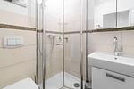 Haus Welle, Whg. Kuschelnest Badezimmer mit Dusche - Ferienwohnung Haus Welle, Apartment Kuschelnest - Top-Hundeurlaub