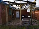 Terrasse - Ferienhaus Seemöwennest - Top-Hundeurlaub