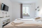 Schlafzimmer - Haus Pamir WE 12 "Lütt Kajüt" - Top-Hundeurlaub