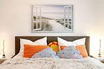 Schlafzimmer - Haus Pamir WE 17 "Aquamarin" - Top-Hundeurlaub