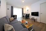 Wohnzimmer - Haus Pamir WE 17 "Aquamarin" - Top-Hundeurlaub