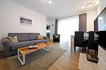 Wohnzimmer - Haus Pamir WE 17 "Aquamarin" - Top-Hundeurlaub