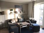 Wohnzimmer - Haus Strandhafer WE 04 "Ankerplatz 4" - Top-Hundeurlaub