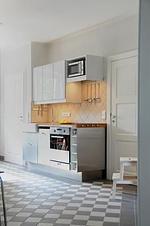 Küche - Ferienhaus Wichmannsdorf "Birgmichfrieda" - Top-Hundeurlaub