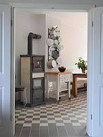 Küche / Küchenzeile - Ferienhaus Wichmannsdorf "Birgmichfrieda" - Top-Hundeurlaub