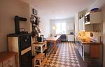 Wohnzimmer - Ferienhaus Wichmannsdorf "Birgmichfrieda" - Top-Hundeurlaub