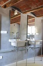 Badezimmer - Ferienhaus Wichmannsdorf "Birgmichfrieda" - Top-Hundeurlaub