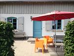 Terrasse - Ferienhaus Wichmannsdorf "Birgmichfrieda" - Top-Hundeurlaub
