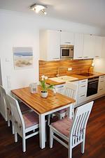Küche / Küchenzeile - Haus Pamir WE 16 "Lütt Matten" - Top-Hundeurlaub