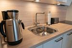 Küche - Haus Dünenrose WE 03 "Meerzeit" - Top-Hundeurlaub