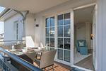 Balkon - Haus Dünenrose WE 03 "Meerzeit" - Top-Hundeurlaub