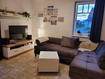 Wohnzimmer - Parkstraße 19 WE 02 "Meer-Genuss" - Top-Hundeurlaub