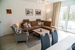 Wohn-/ Essbereich - Haus Baltic Cube WE 06 - Top-Hundeurlaub