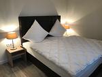 Schlafzimmer - Haus Strandperle WE 03 - Top-Hundeurlaub