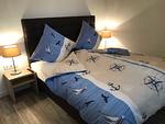 Schlafzimmer - Haus Strandperle WE 03 - Top-Hundeurlaub