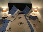 Schlafzimmer - Haus Strandperle WE 03 - Top-Hundeurlaub
