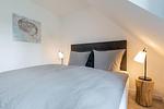 Schlafzimmer - Strandhaus WE 05 "Knud's Hus" - Top-Hundeurlaub