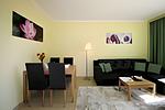 Wohnzimmer - Villa Bernstein WE 06 - Top-Hundeurlaub