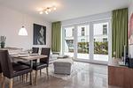 Esstisch mit Balkonblick - Villa Bernstein WE 08 - Top-Hundeurlaub