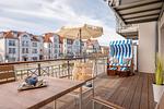 Balkon - Westside Arthotel Apartment 102 - Top-Hundeurlaub