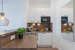 Offene Wohnküche - Westside Arthotel Apartment 102 - Top-Hundeurlaub