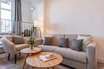 Wohnbereich - Westside Arthotel Apartment 102 - Top-Hundeurlaub
