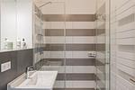Duschbad - Westside Arthotel Apartment 102 - Top-Hundeurlaub