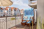 Balkon - Westside Arthotel Apartment 102 - Top-Hundeurlaub